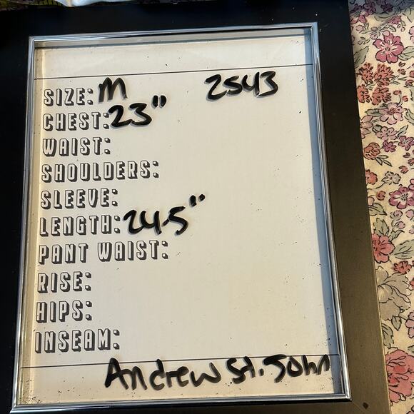 Vintage Andrew St. John Sweater Women size Medium Christmas Snowflake Blue - Picture 6 of 6